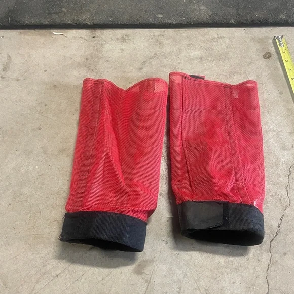 Red draft/over size fly free fly boot - Picture 5 of 7